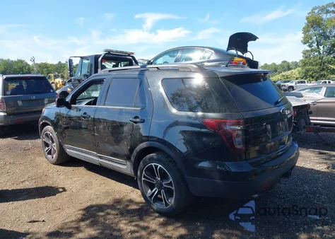 2015 Ford Explorer Sport из США, поврежденный, VIN 1FM5K8GT1FGA74425